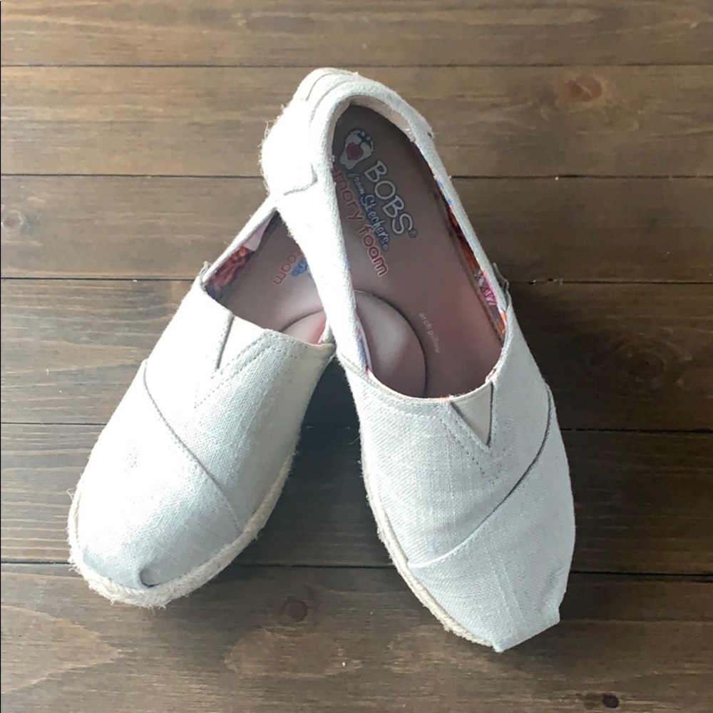 Bobs slip on wedges 6.5